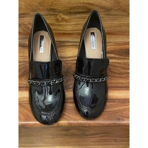 Tahari Size 8 Loren Black Patent Leather‎ Shoes NWOT